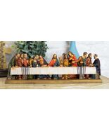 Ebros Da Vinci The Last Supper Of Jesus and Disciples Holy Communion Fig... - $745.92 MXN
