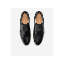 Mens COLE HAAN Shoes OriginalGrand Wingtip Oxford Lace up Comfort C26469 Black image 5