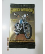 Harley-Davidson 1992 Series 2 Premium Collectors Cards Sealed Foil 10-Pack - £1.55 GBP