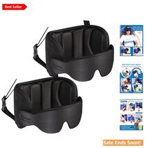 2-Pack Travel Pillows with Eye Mask for Ultimate Comfort and Neck Support - $61.33