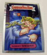 2022 Garbage Pail Kids Chrome Series 5 Base Refractor #173b Wormy SHERMY - £0.79 GBP