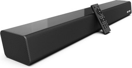 Bestisan Soundbar 28-Inch 80W with HDMI-ARC, Bluetooth 5.0, Optical Coaxial USB - $95.99