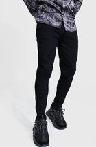 BoohooMAN Skinny Jeans Nero (bm8) - £14.03 GBP