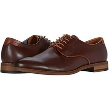 Johnston &amp; Murphy, Milliken, Mahogany FG Plain Toe Leather Men Dress Up Shoes - £122.94 GBP+