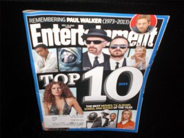 Entertainment Weekly Magazine Dec 13, 2013 Top Ten 2013 Movies, TV, Books, Songs - £7.99 GBP