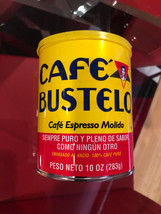 CAFE BUSTELO ESPRESSO GROUND COFFEE 10OZ - £11.21 GBP