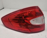 Driver Tail Light 4 Door Sedan Quarter Panel Mounted Fits 11-13 FIESTA 1... - $50.46