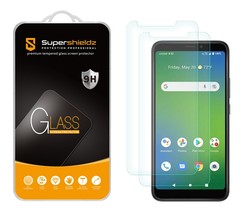 [2-Pack] Tempered Glass Screen Protector For Cricket Vision Plus - £14.38 GBP