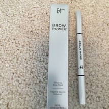 NIB It Cosmetics Brow Power Universal Taupe Eyebrow Pencil Full Size NEW - £13.26 GBP