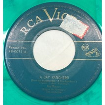 Sons of the Pioneers A Gay Ranchero / Home in Oklahoma 45 Country Green Vinyl - $21.87