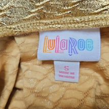 Lularoe Madison Skirt Gold Size Small image 2