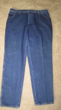 Vintage Women&#39;s Wrangler Sz 24 Mom Jeans High Rise Waist  Tapered Leg 32... - £29.24 GBP