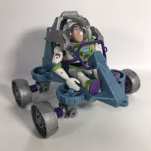 Disney Pixar Toy Story Buzz Lightyear &amp; Cosmic Lander Mattel RARE Vintag... - £39.04 GBP