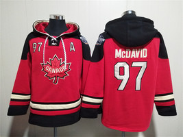 Men's Connor McDavid #97 Canada 2025 4 Nations Face-Off  Lace-Up Pullover Hoodie - $79.00