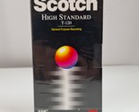 Scotch High Standard T-120 VHS Tape (New &amp; Sealed) - £5.98 GBP