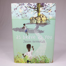 SIGNED As Brave As By Jason Reynolds 2016 Copy Hardcover Book With Dust ... - £10.78 GBP