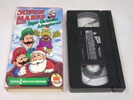 Super Mario Bros Super Christmas Adventure VHS DIC Toon Time Cartoon 199... - £26.55 GBP