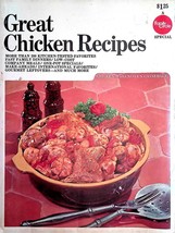 Family Circle Great Chicken Recipes / 1972 Trade Paperback Cookbook - £2.66 GBP