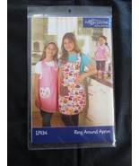 NEW Indygo Junction RING AROUND APRON Child (2 Sizes) &amp; 18&quot; DOLL PATTERN - $8.00