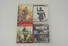 Call of Duty Modern Warfare 2 3 4 Ghosts Lot of 4 PlayStation 3 Video Games PS3 - £13.30 GBP