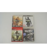 Call of Duty Modern Warfare 2 3 4 Ghosts Lot of 4 PlayStation 3 Video Ga... - £13.23 GBP