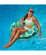 Bluescape Blue Tropical Inflatable Swim Tube Pool Float Ages 9+, Unisex ... - $27.42 CAD