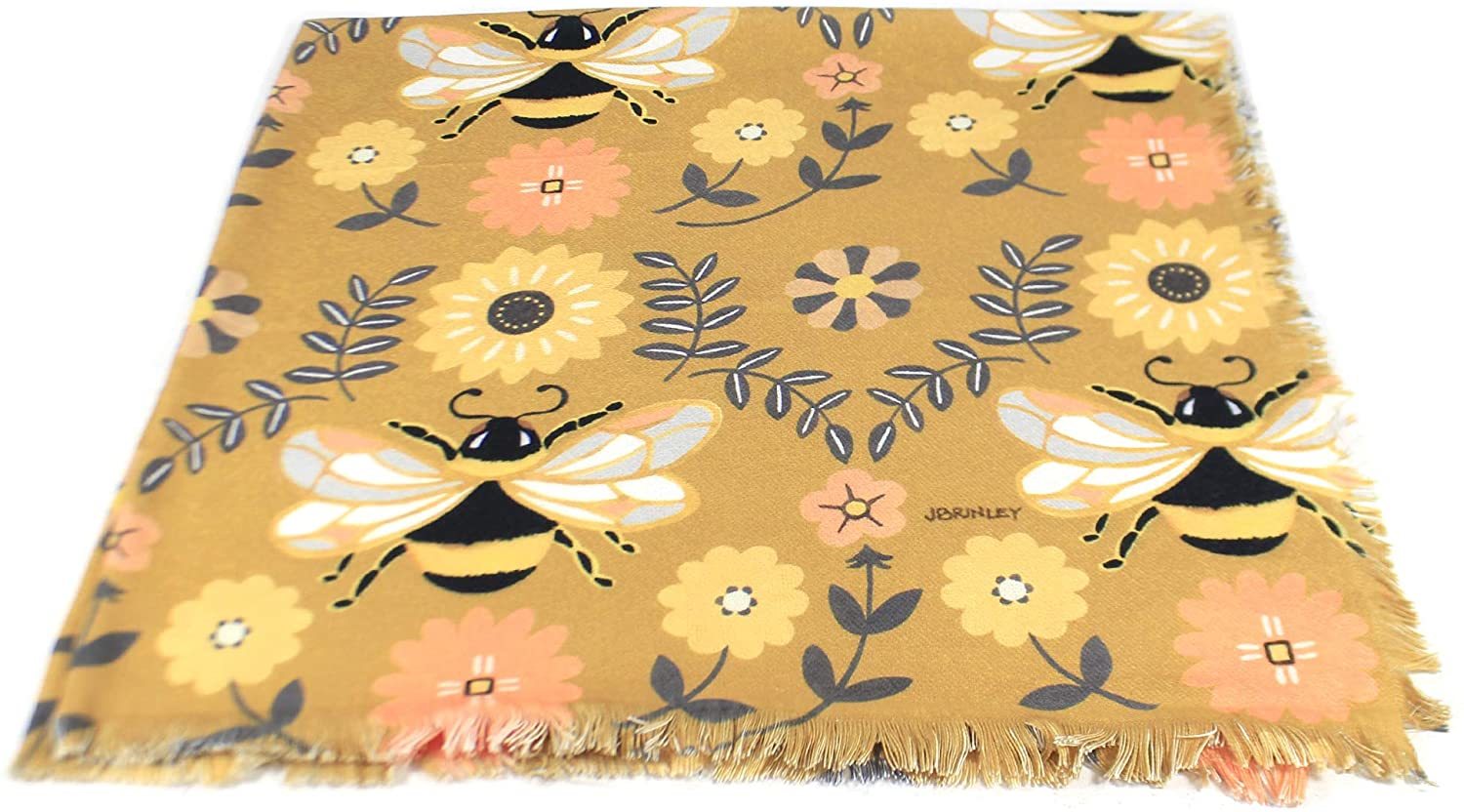 MWW Bee Honey and Hive Tablecloth 51.5 x 51.5 inches Polyester Item image 3