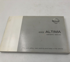 2002 Nissan Altima Owners Manual Handbook OEM F01B06084 - $13.49