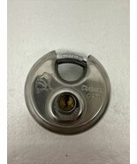 Chateau Heavy Duty Disc Padlock With Key Stainless Steel C970 - €6,58 EUR
