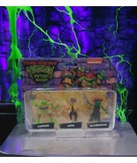 Teenage Mutant Ninja Turtles MUTANT MAYHEM 3 Mini Figures April Leatherhead - $27.06 CAD