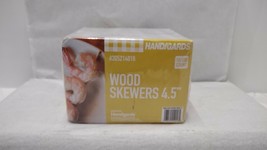 HANDGARDS 305214016 Handgards 4.5&quot; Wood Skewer SEALED - 10 Packs of 100 ... - $62.69