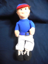Ty 2002 Teenie Beanie Boppers Home Run Hank Baseball Plush Baby No Jersey Shirt - £7.82 GBP