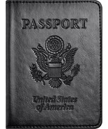 Passport &amp; Vaccine Card Holder Combo, Passport Holder w/Vaccine Card Slo... - $16.20 CAD