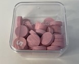 Fog Of Love Game 35 PINK PERSONALITY TOKENS ONLY Replacement Part Pieces... - $7.84
