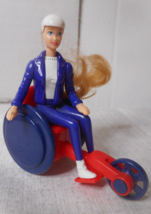 2000 Mcdonalds Happy Meal Toy 3 1/2&quot; Barbie #3 Paralympic Becky Figurine Only - £4.30 GBP