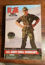 Hasbro 1997 GI JOE Classic Collection U.S. Army Drill Sergeant Limited Ed. (NEW) - £23.35 GBP