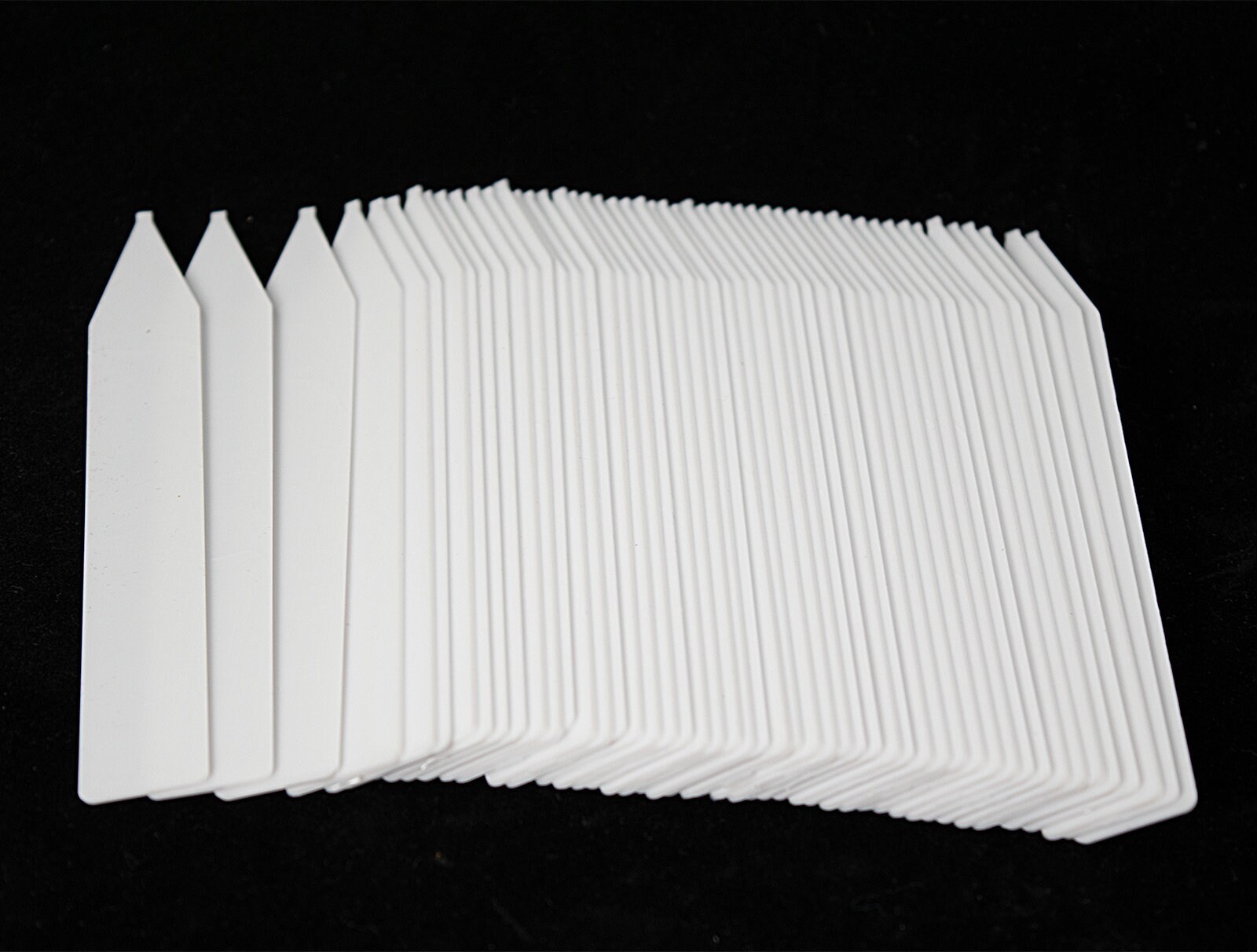 50 Japanese Plastic Name Label for Bonsai, Flower Bed, House Plant 4 3/8... - $10.99
