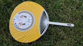 Vintage Rare Kobe 1985 XIII Summer Universiade Hand Fan - £30.91 GBP