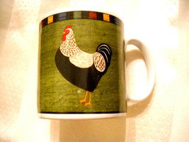 * Warren Kimble Brandon House Sarawak Coffee Cup Country Quartet Rooster Mug  - £5.67 GBP