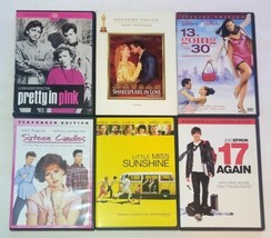 Pretty In Pink, Sixteen Candles, Little Miss Sunshine, 17 Again &amp; 13 Going On 30 - £10.47 GBP