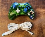 PDP Rock Candy LUIGI Wired Controller for Nintendo Switch Clear Green *U... - £5.33 GBP