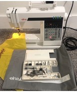 Elna Club Computer Sewing Machine 500 Working W/foot Pedal  &amp; Accessories - $135.24