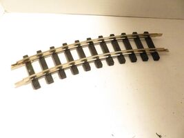 G SCALE - BACHMANN TRAINS - ONE  STEEL CURVE TRACK- EXC-  S31OO - $35.08 MXN