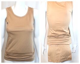 Helmut Lang Vintage Archival Tan Back Flap Detail Tank Top XS - €81,57 EUR