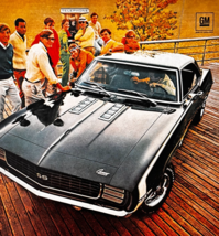 1969 Chevrolet Camaro SS Advertisement Vintage Automobilia The Hugger F15O - $24.99