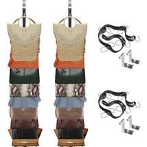 Purse-Organizer-Bags-Rack-Holder Hanging For Door Hooks Handbags Closet Door Sto - £15.80 GBP