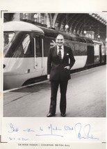 Sir Peter Parker British Rail John Alderson CBE Policeman Hand Signed Photo - £16.07 GBP