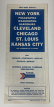 Amtrak East West Service NY Cleveland Chicago St. Louis Kansas City  1971 - £7.75 GBP
