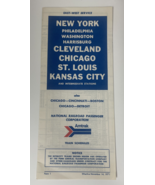 Amtrak East West Service NY Cleveland Chicago St. Louis Kansas City  1971 - £7.80 GBP