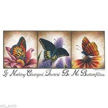 Butterfly Change Heat Press Transfer For T Shirt Sweatshirt Tote Bag Fabric 577b - $6.50